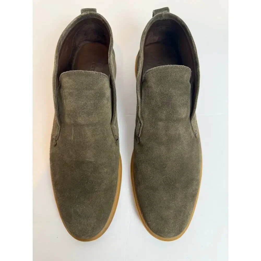 Peter Millar Collection Slip On Chukka Suede Spruce MF20RF07 Men 11.5 $298 MSRP - Picture 3 of 11